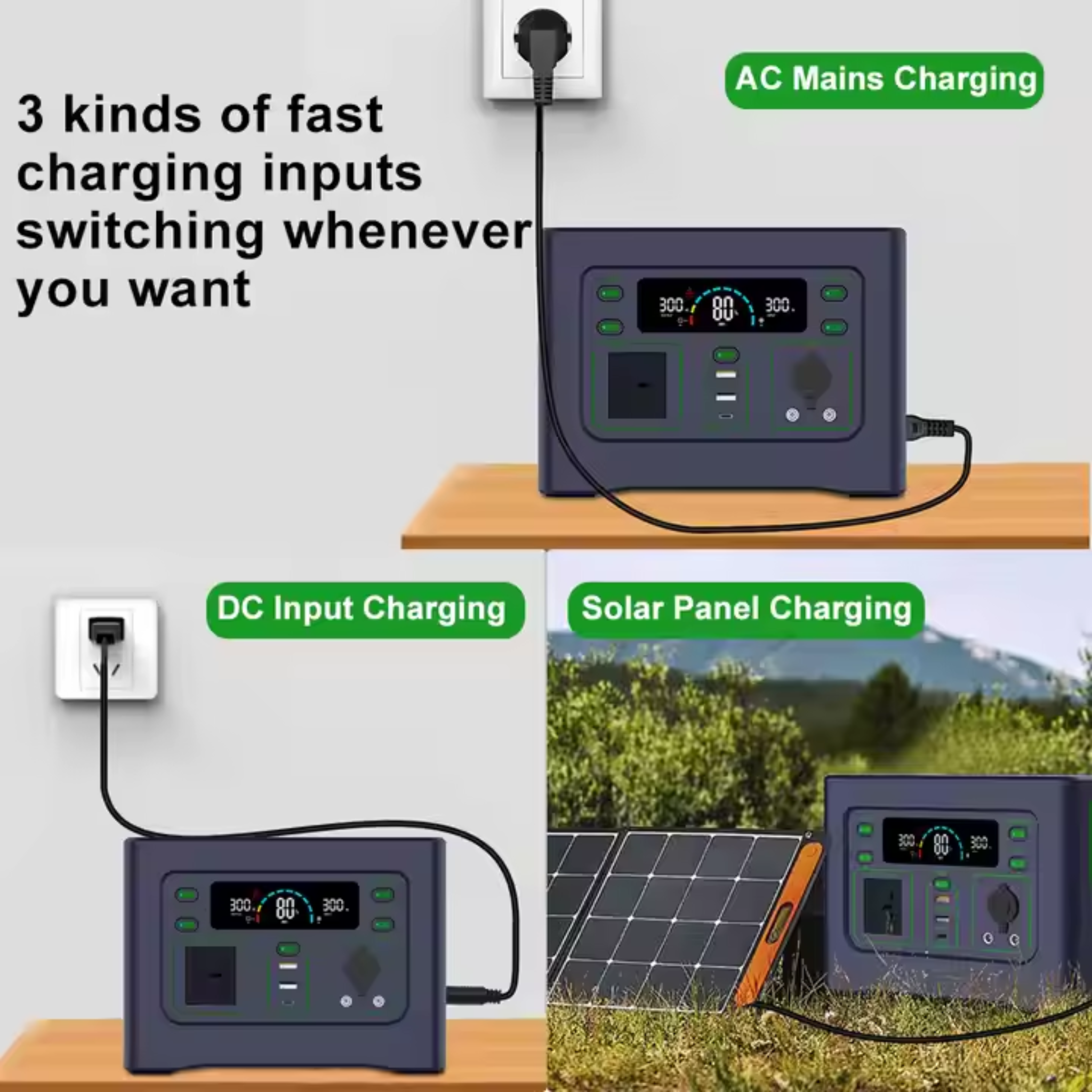 GreenCore Atlas500 Compact Solar Generator